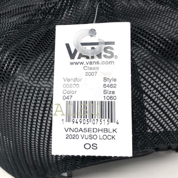 VANS 2020 VUSO Lock US Surfing Hat SnapBack OS - Picture 4 of 5